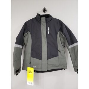 NEW Ski-Doo Snowmobile 440944 Women's Vasa Jacket Medium Black